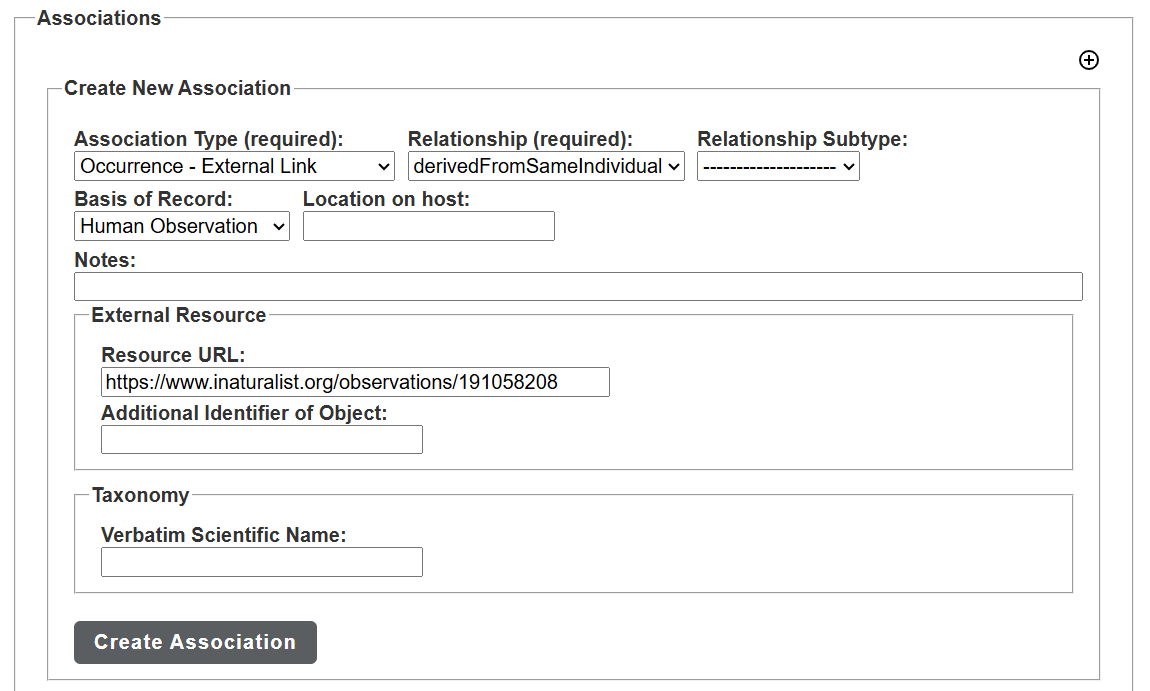 Linked Resources Tab