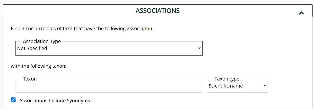 Recherche d'associations