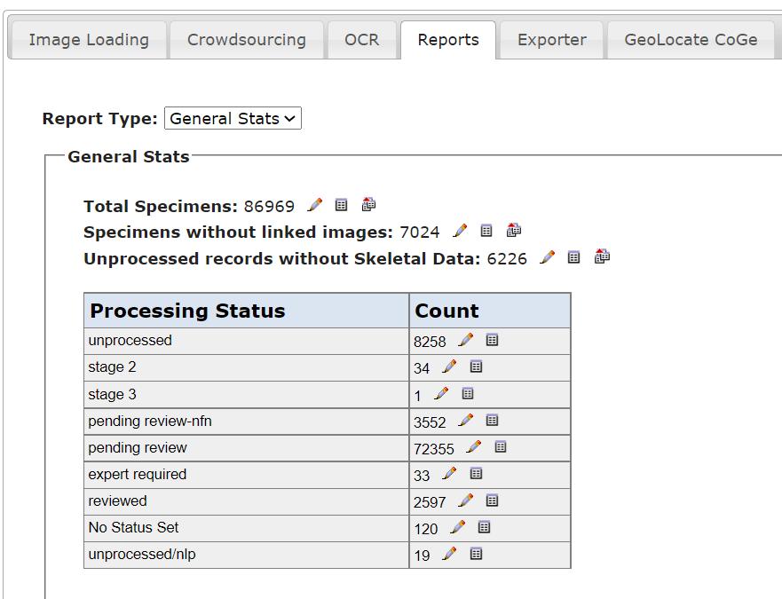 Reports Tab in Processing Toolbox
